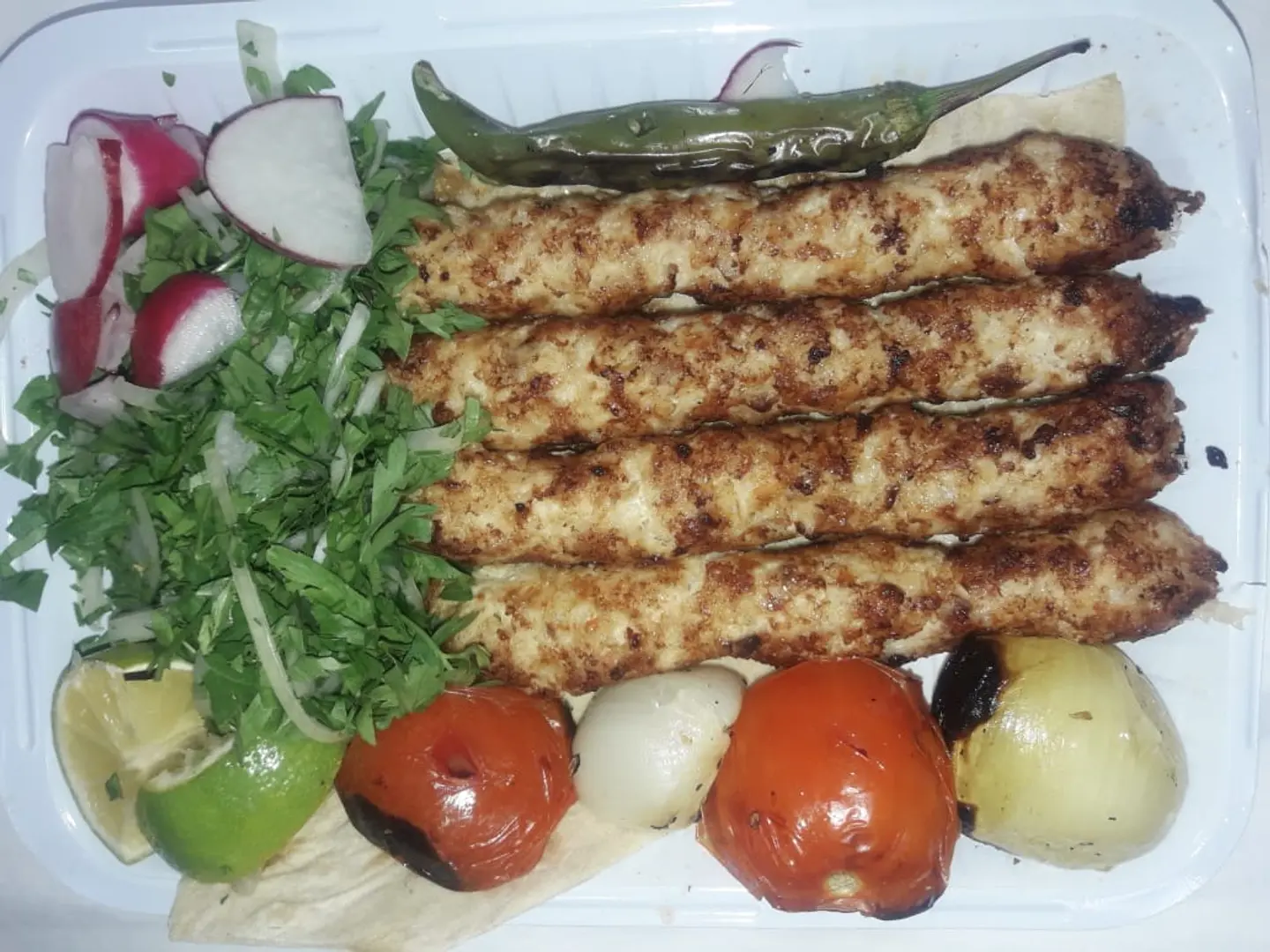 كباب دجاج - نفر كباب دجاج