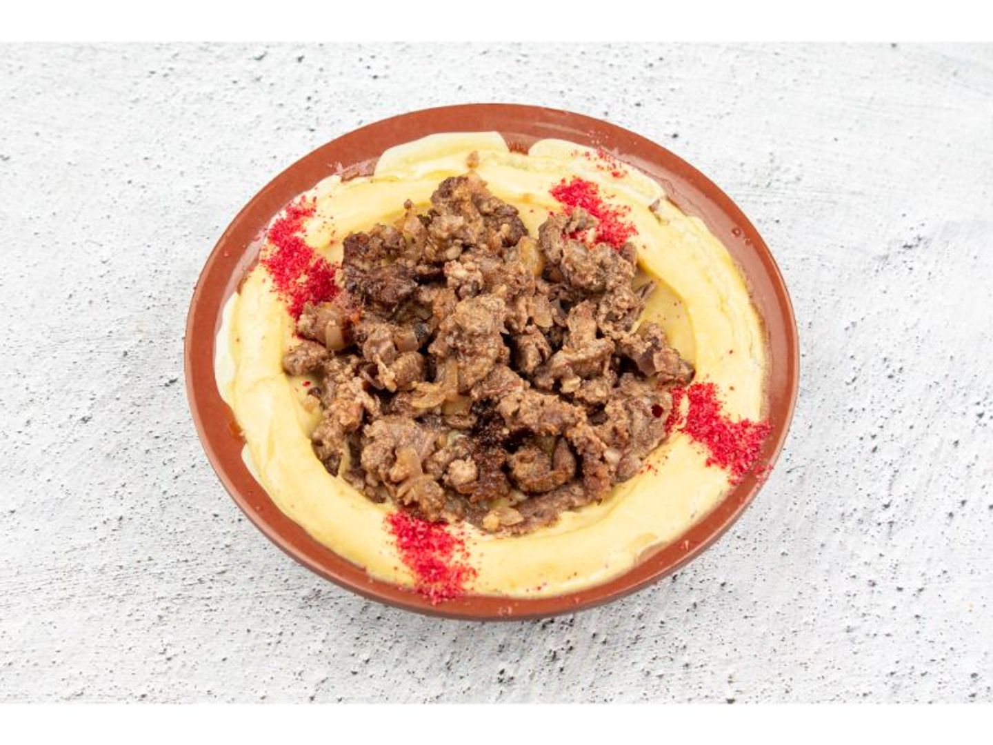 Hummus With  Meat