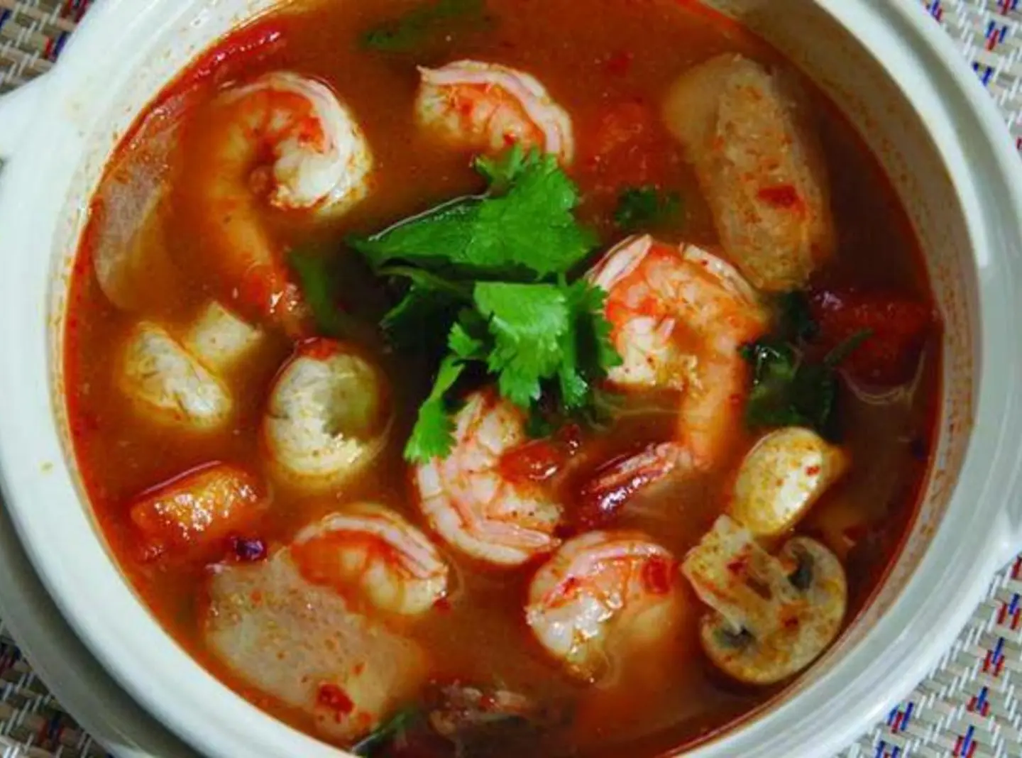 Hot & Sour Prawn Soup
