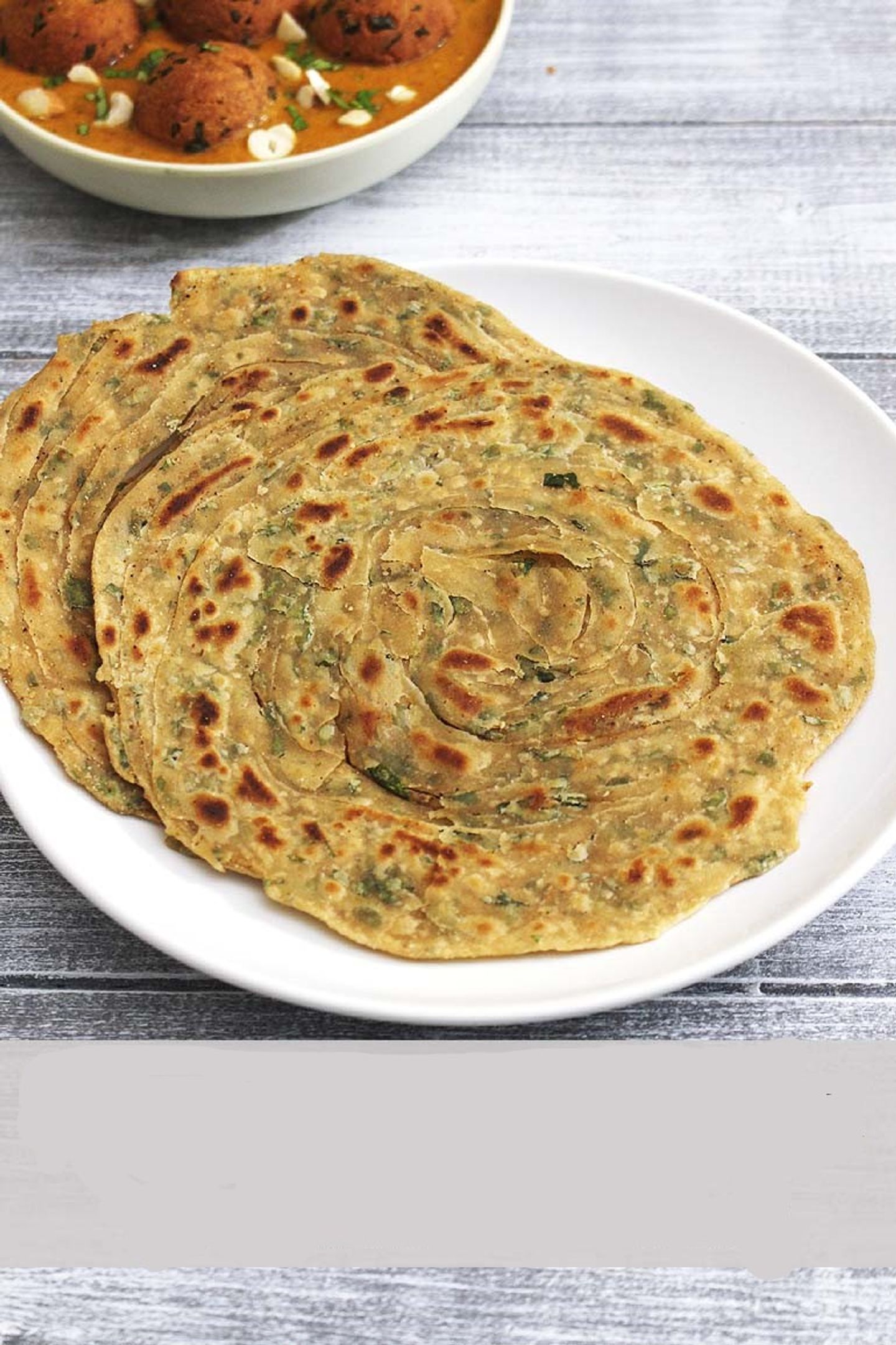 باراتا مع نعناع