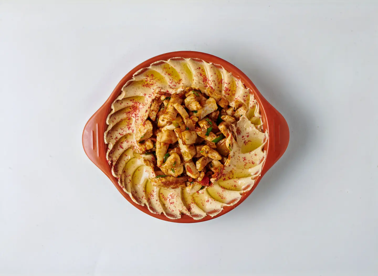 حمص بالدجاج