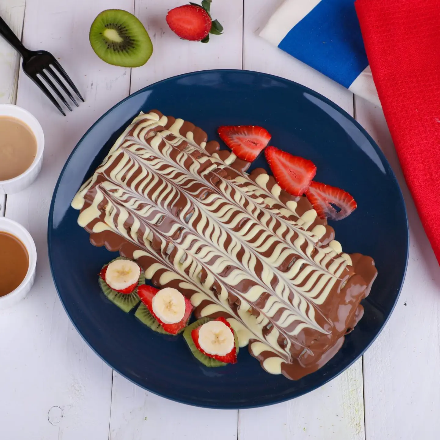 Fruits Crepe