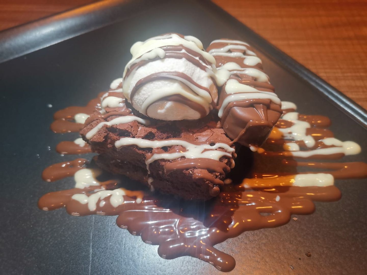 براونيز بالآيس كريم