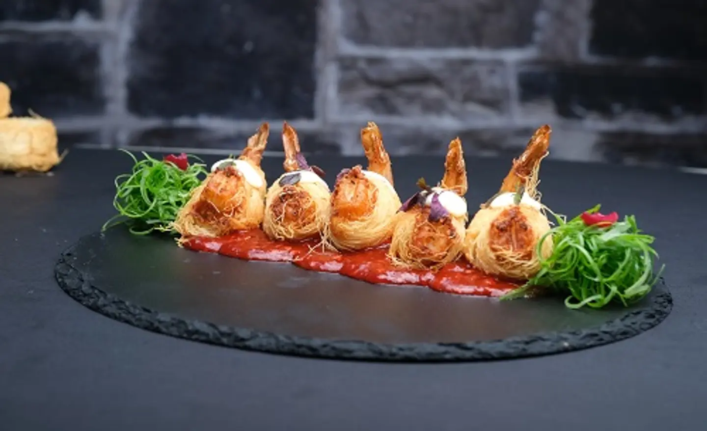 Kunafa Prawn