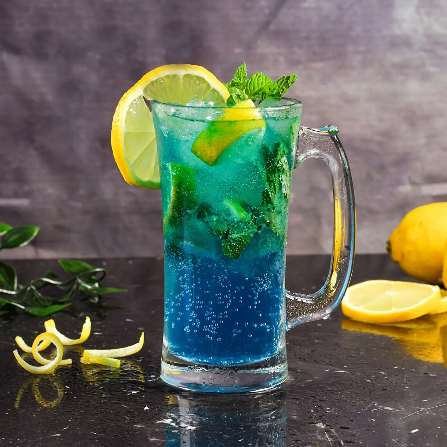 Blue Lagoon Mojito
