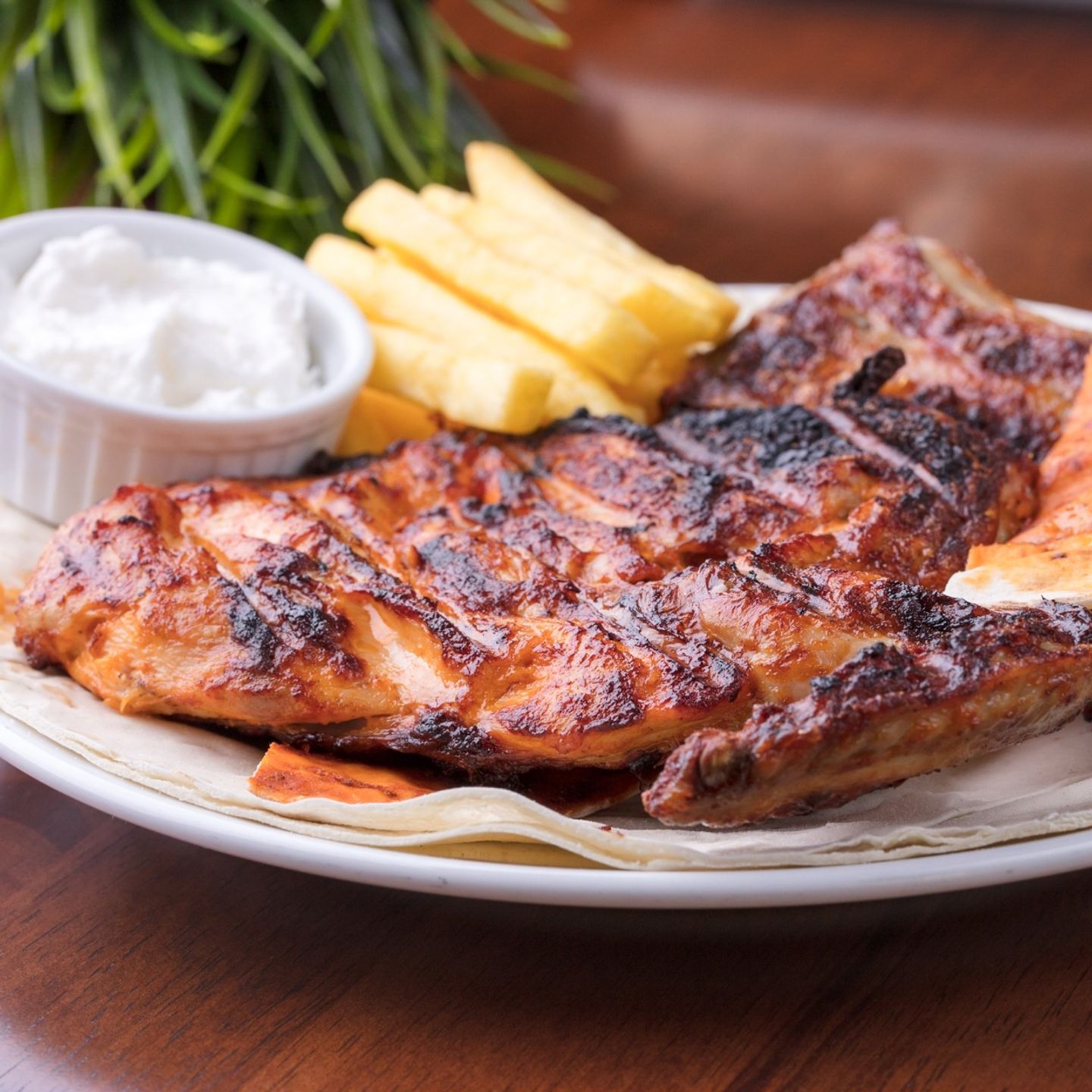 Charcoal Half Chicken