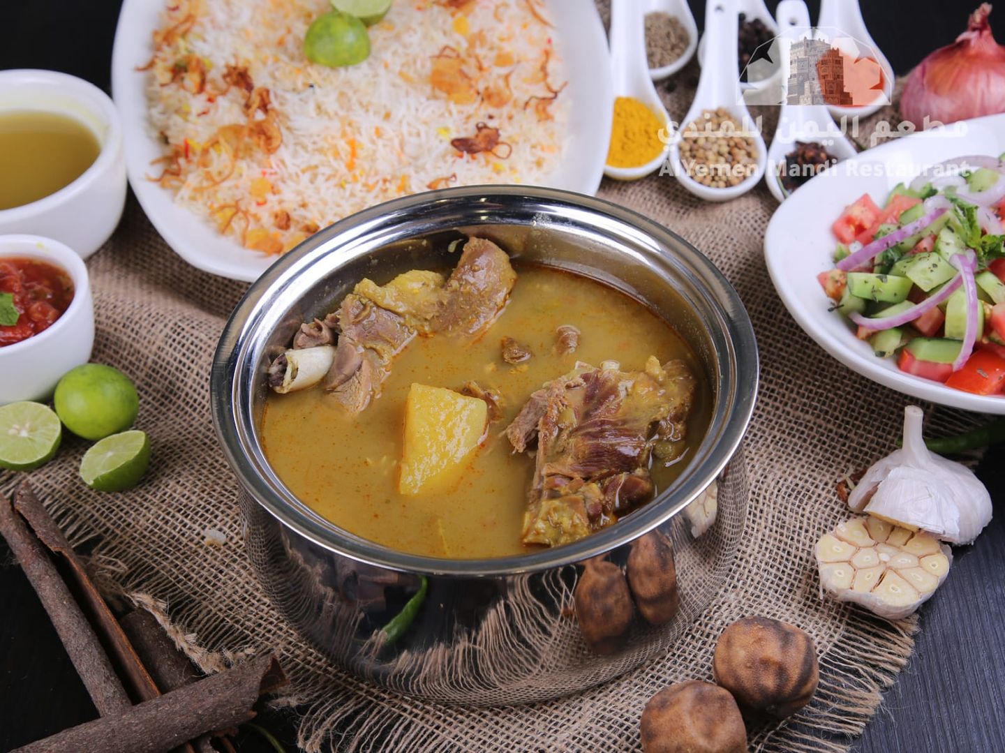 Meat Barmah With Rice
