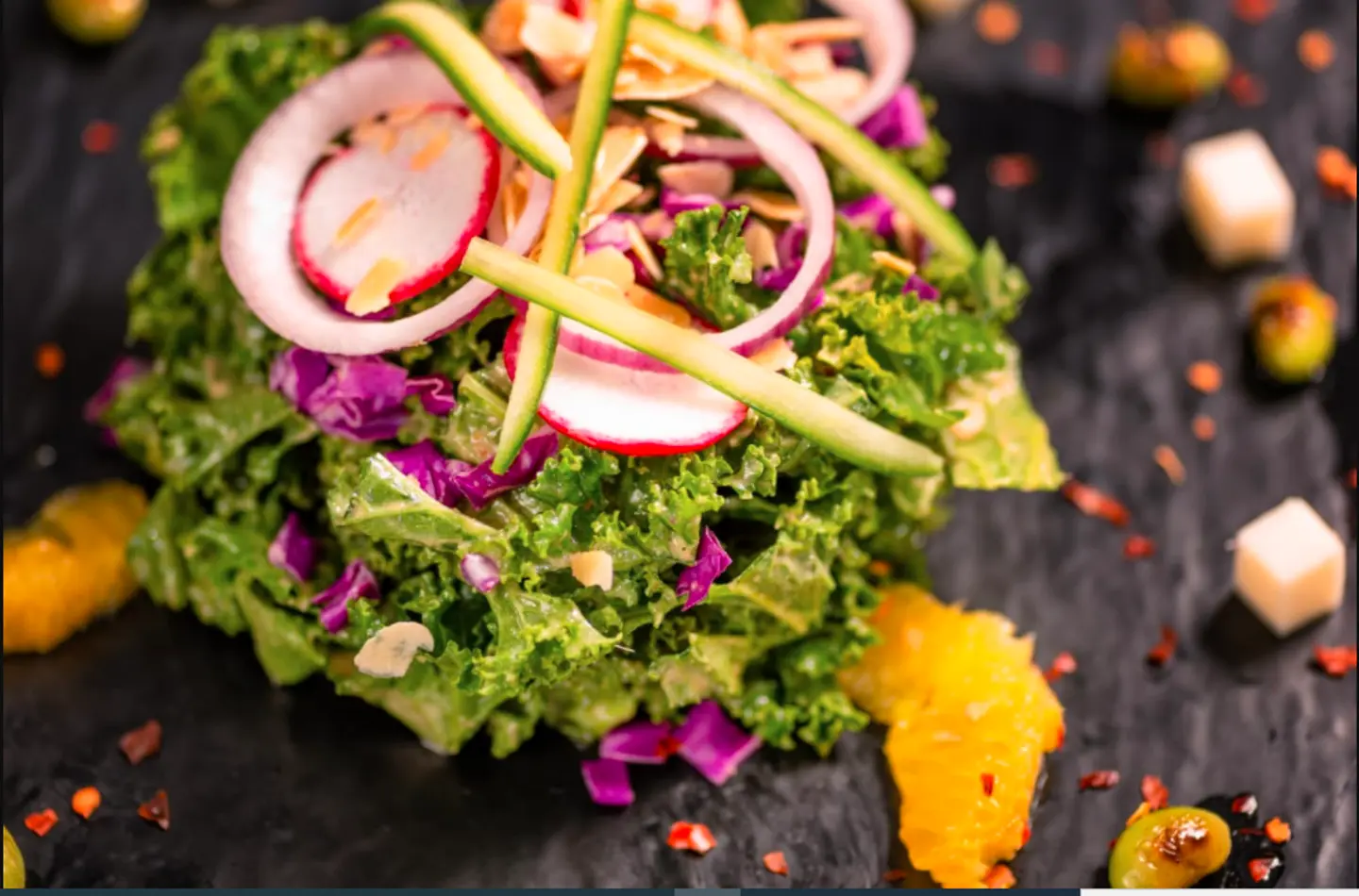 Kale Edamame Salad