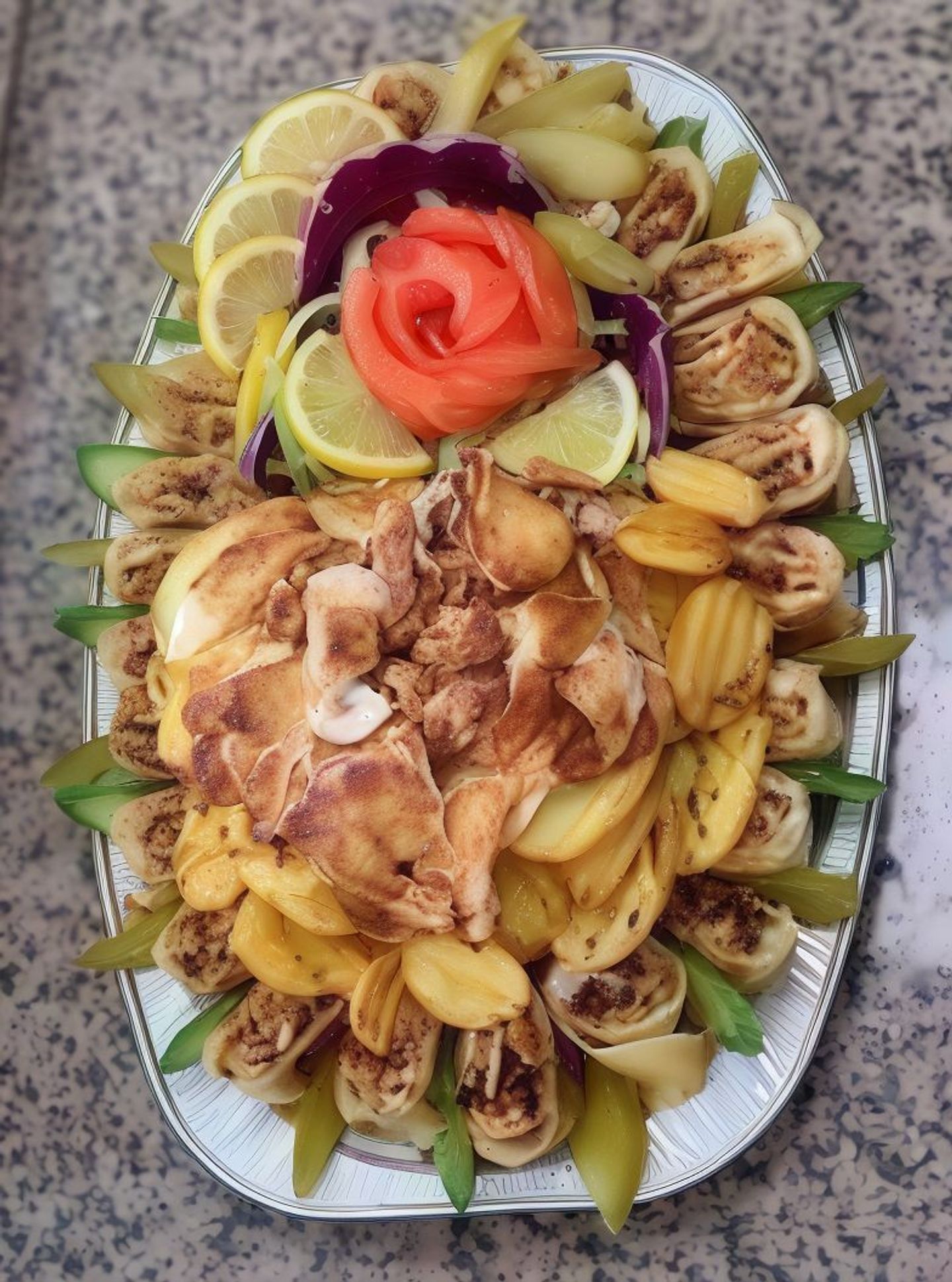 مشكل شاورما