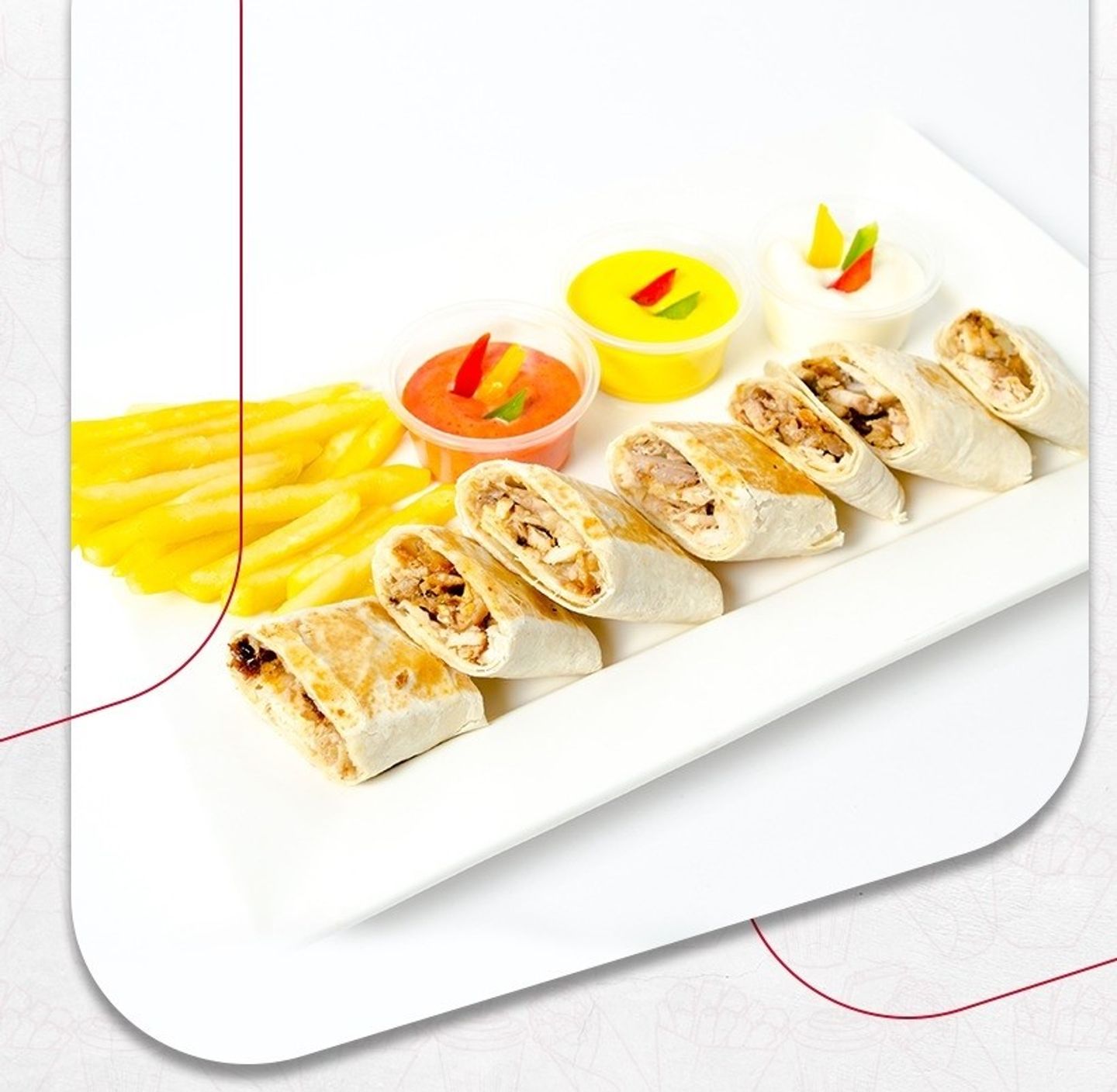 Arabic Double Chicken Shawrmania