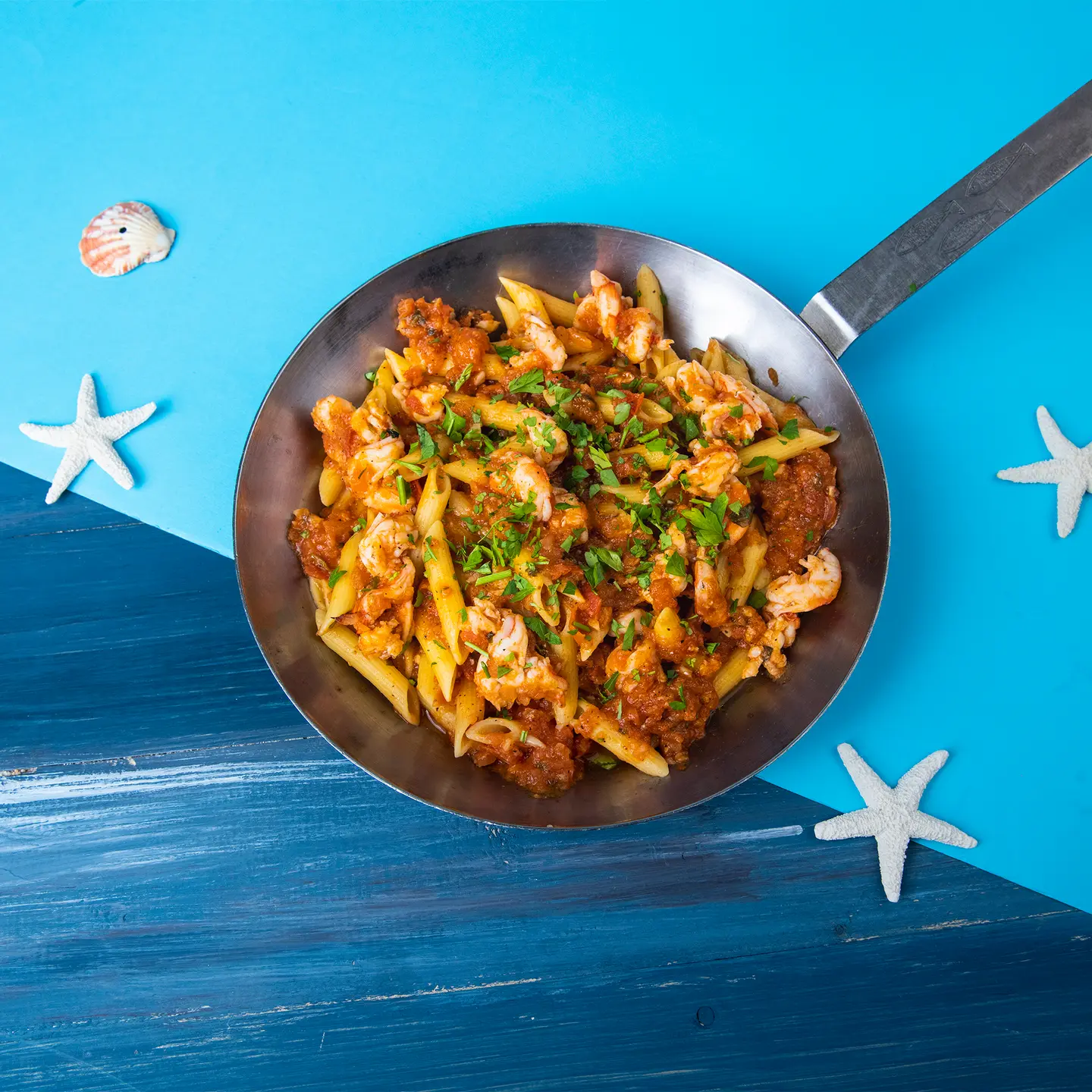 Shrimp Arrabiata Pasta
