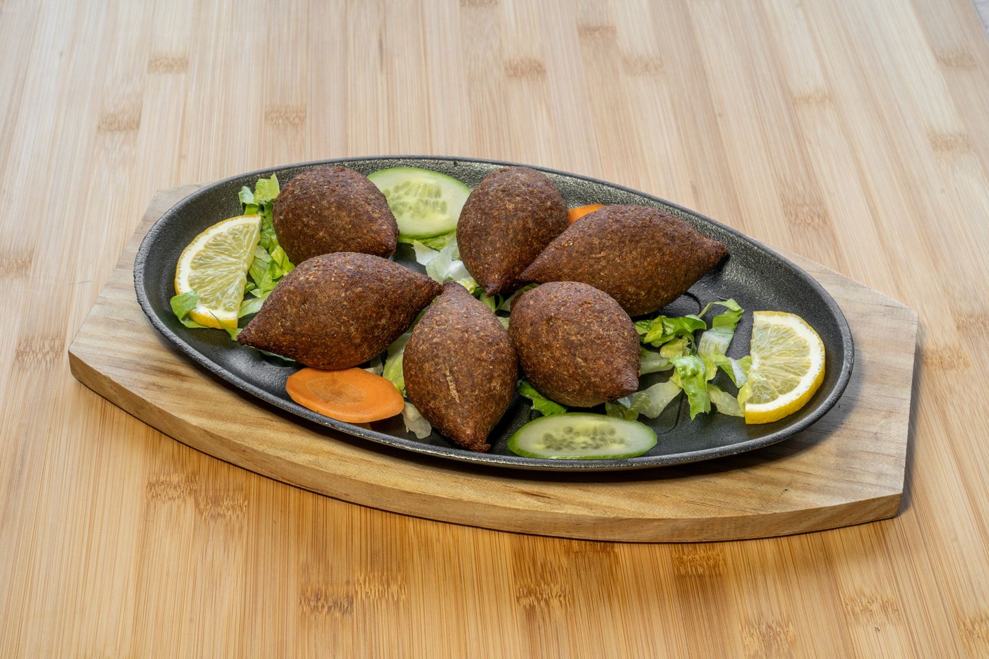 Fried Kebbah Platter