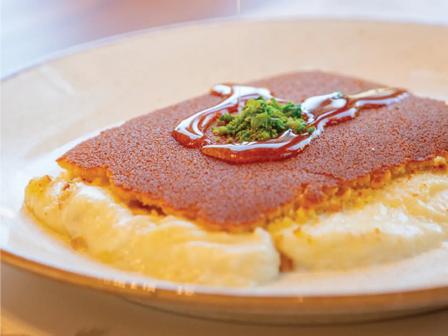 Lebanese Cheese Kunafa