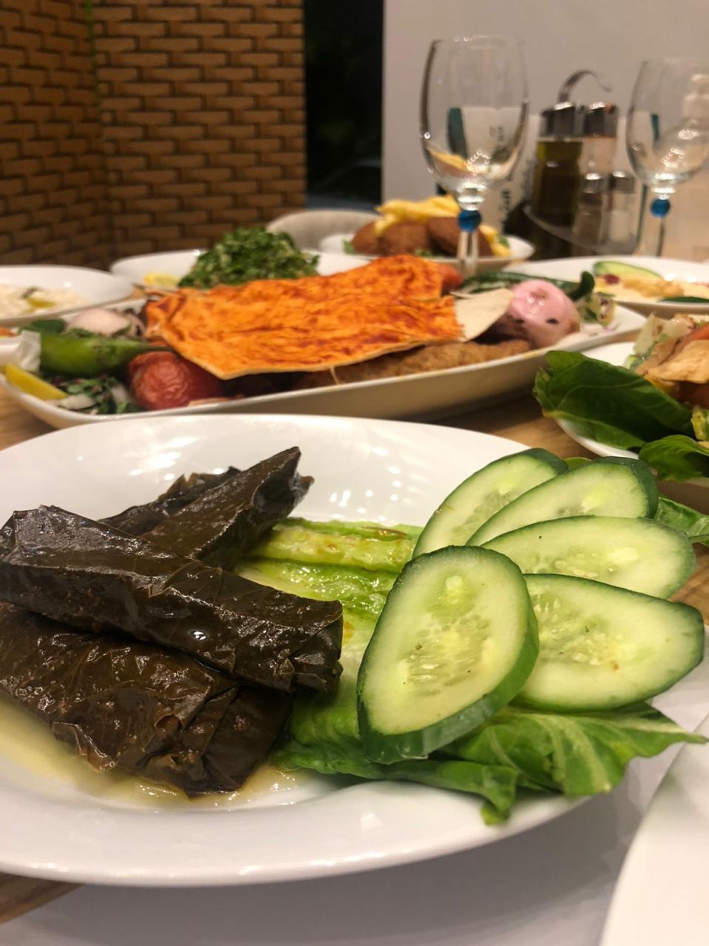 صحن ورق عنب