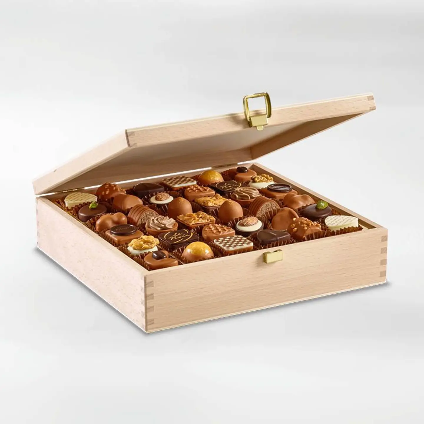 Wood Box Praline 24x2