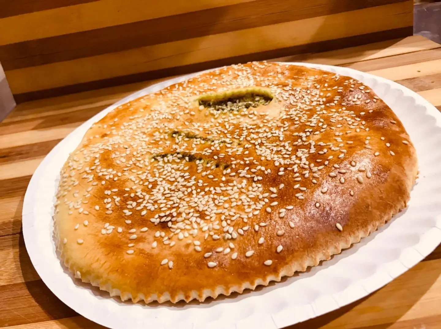 كعك بيروتي مرتديلا مع الجبنة