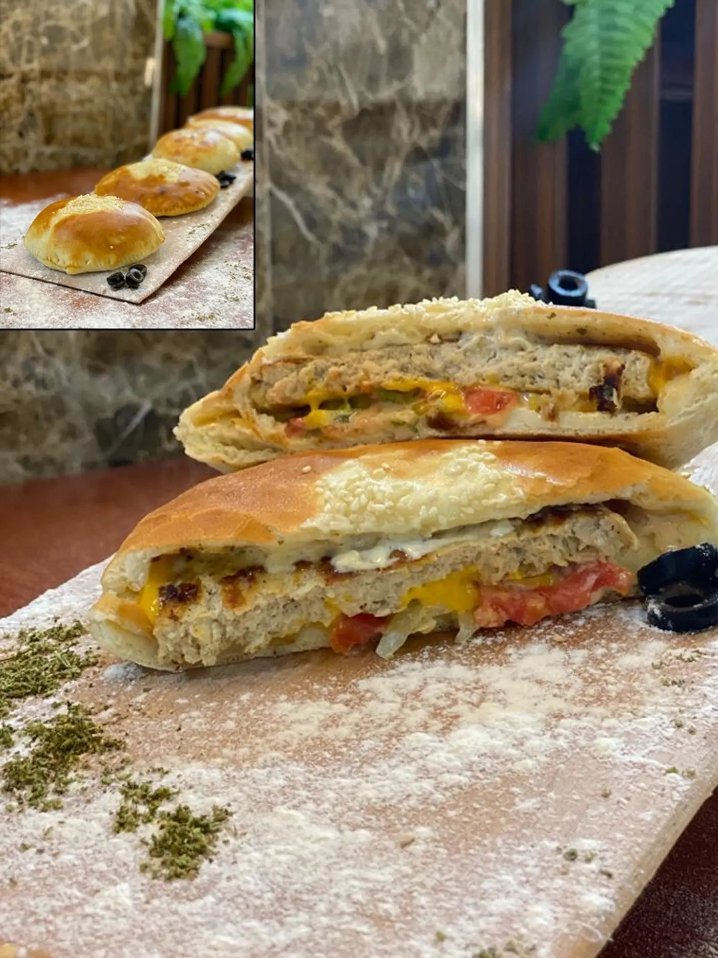 برجر دجاج