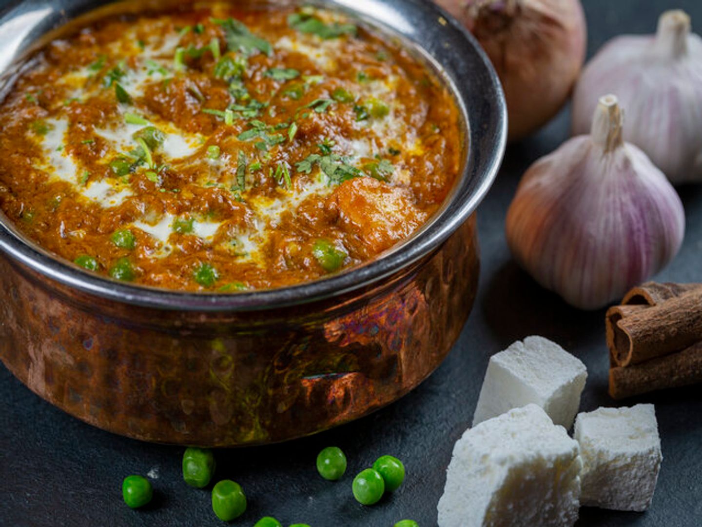 Matar Paneer