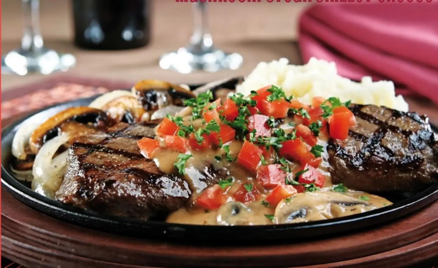 Mushroom Steak Skillet