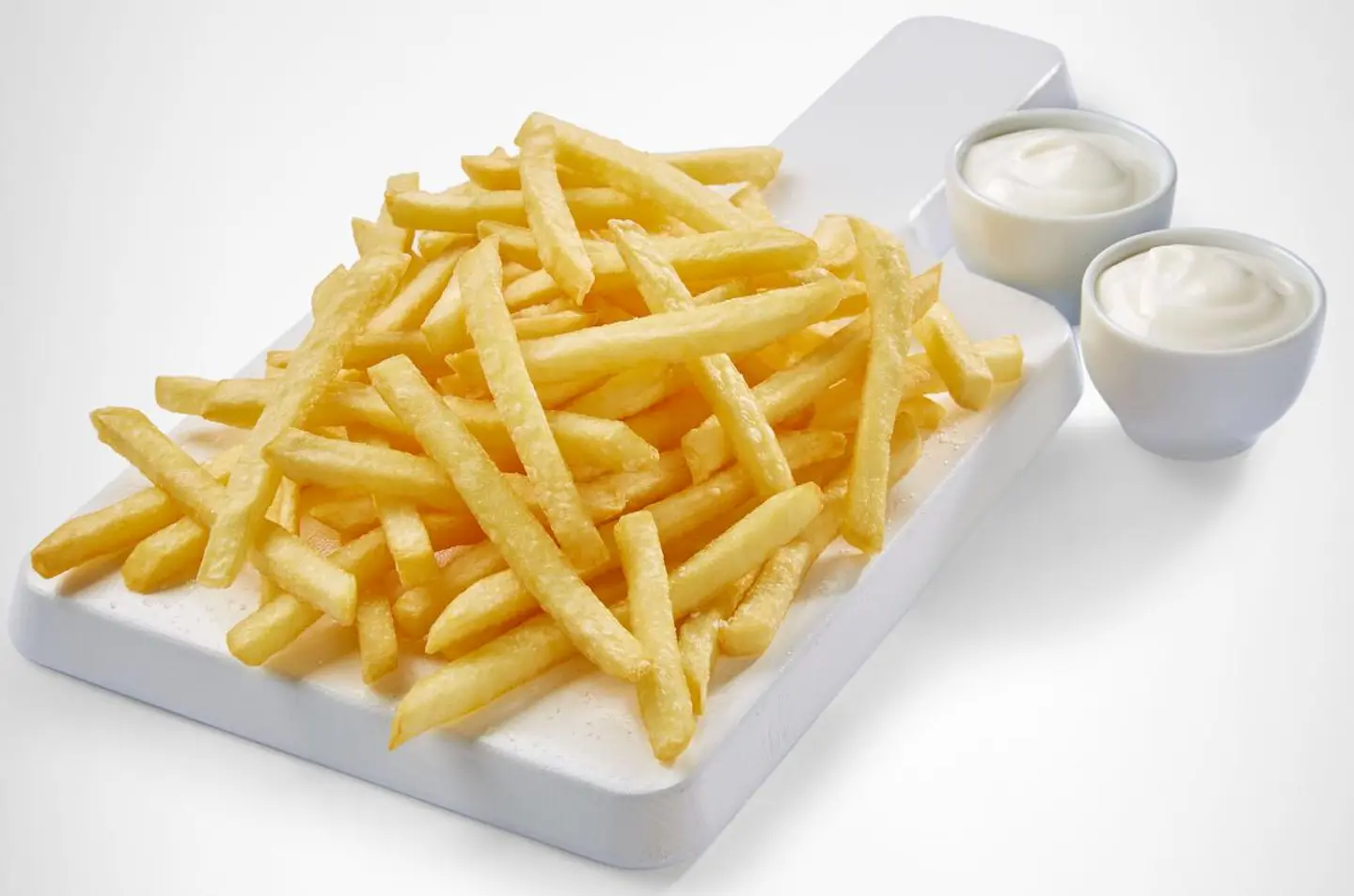 Fries With Garlic Sauce