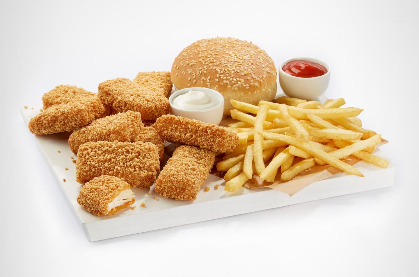 10 Piece Chicken Nuggets Meal - Regular