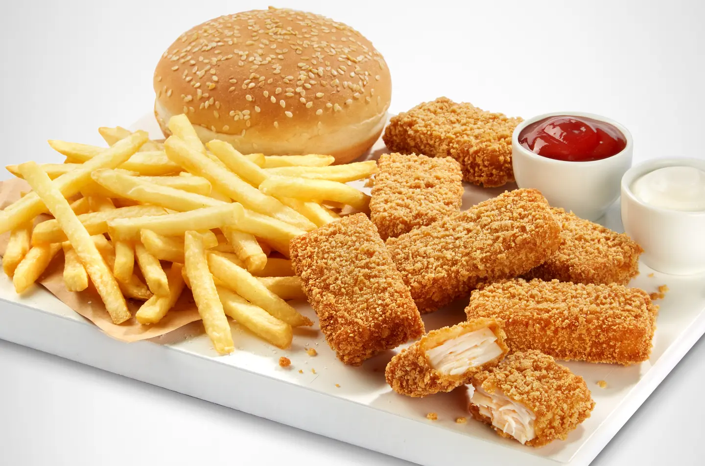 7 Piece Chicken Nuggets Meal - Spicy