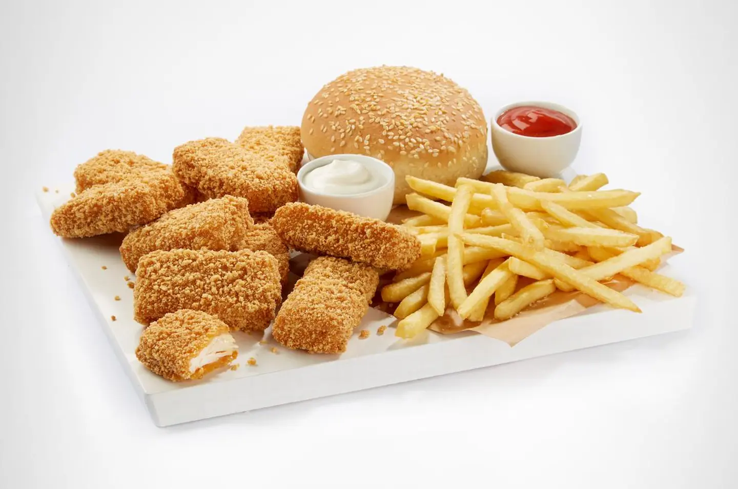 10 Piece Chicken Nuggets Meal - Regular