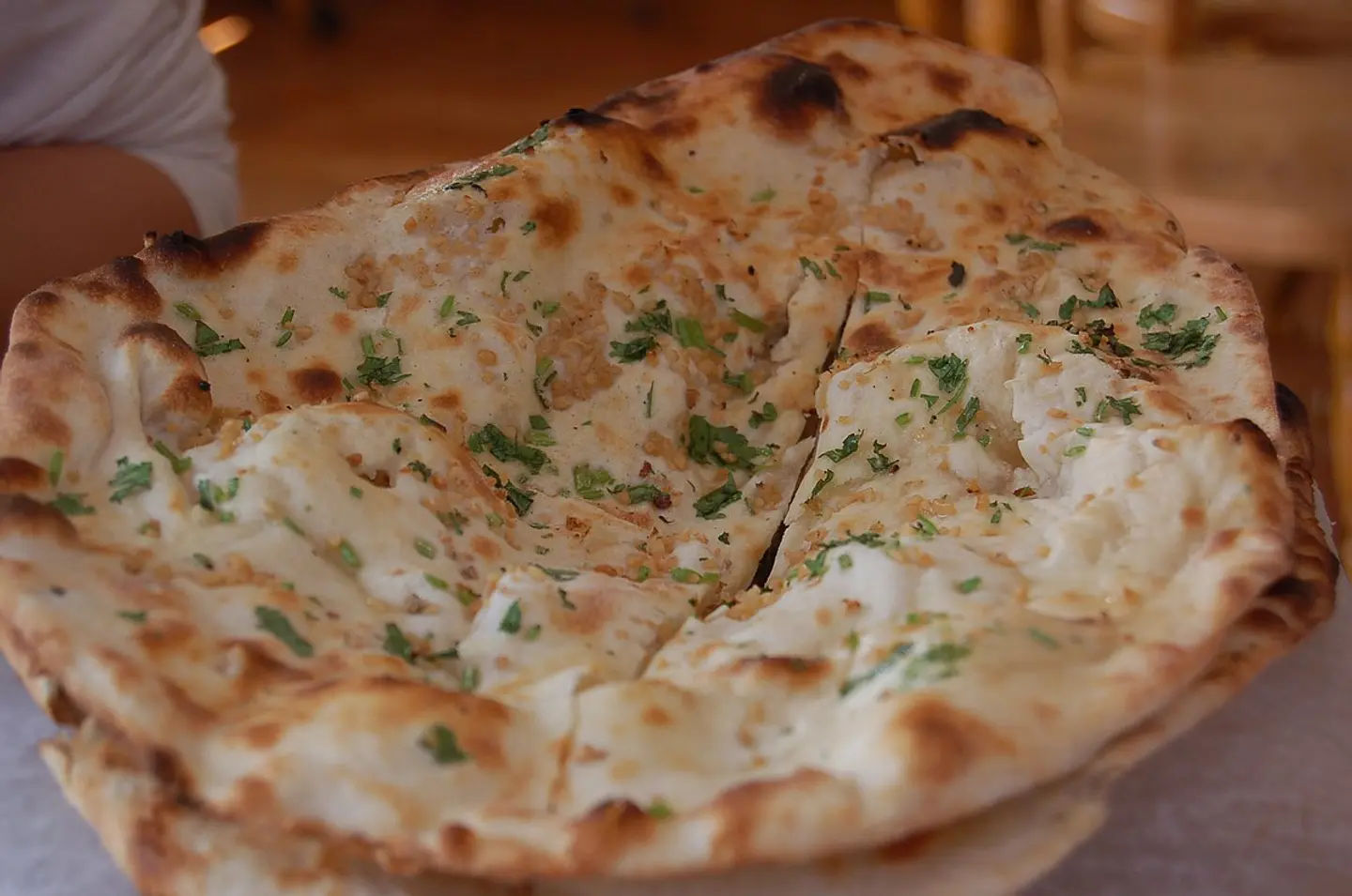 Garlic Naan Bread
