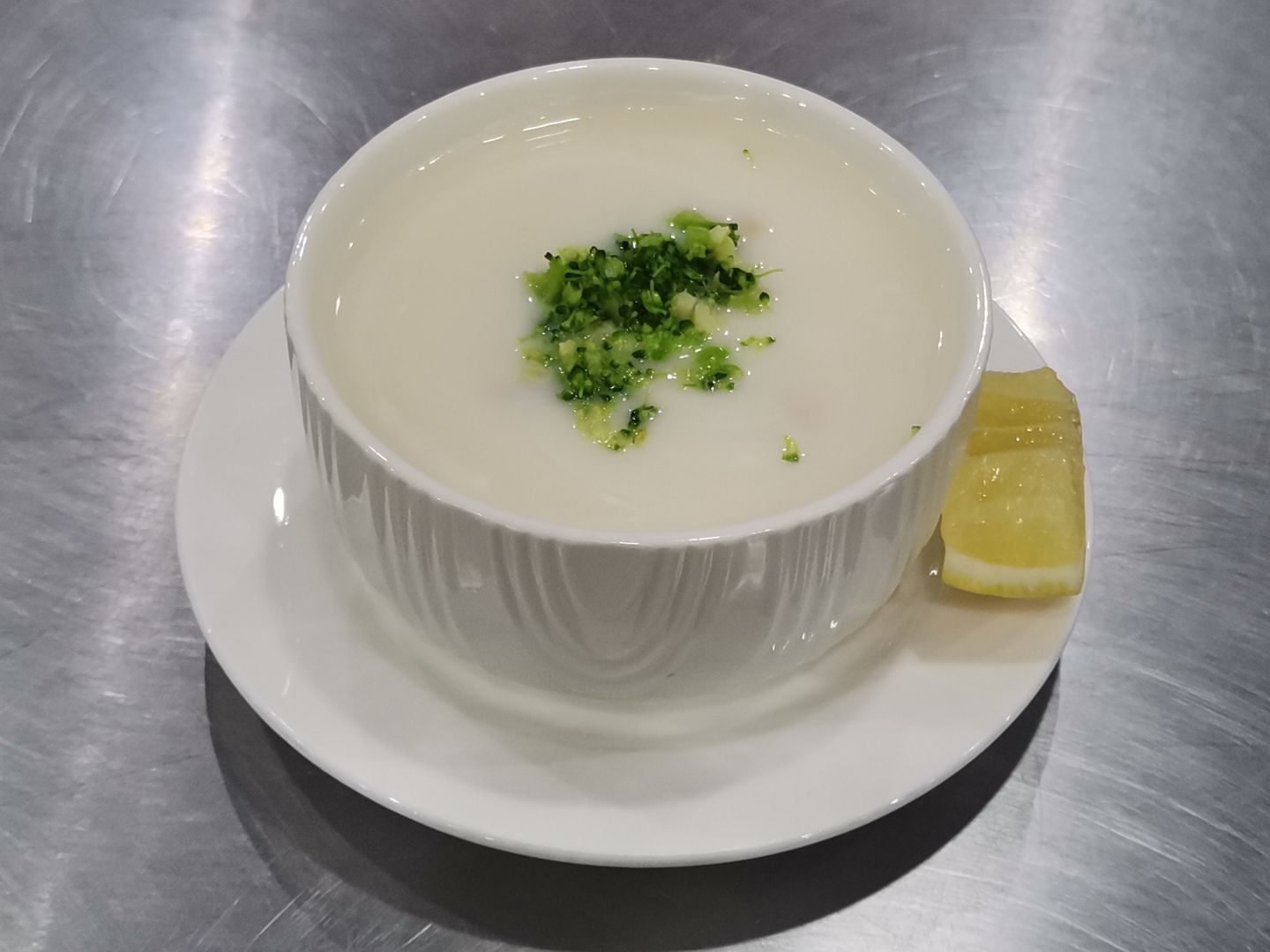 شوربة كريمة بروكلي