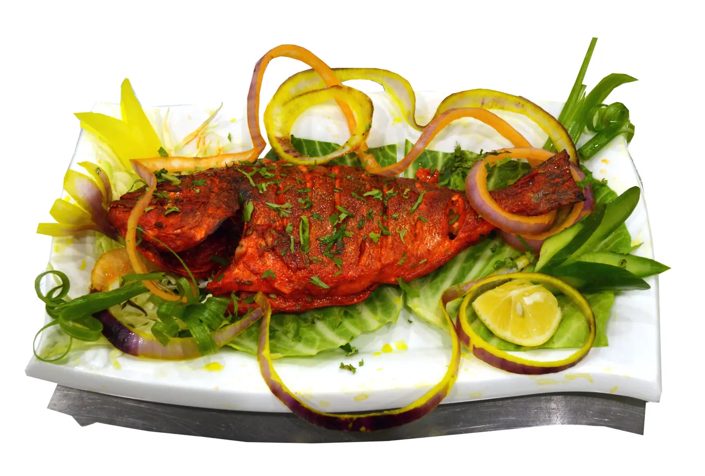 Whole Hamour Fish Tandoori