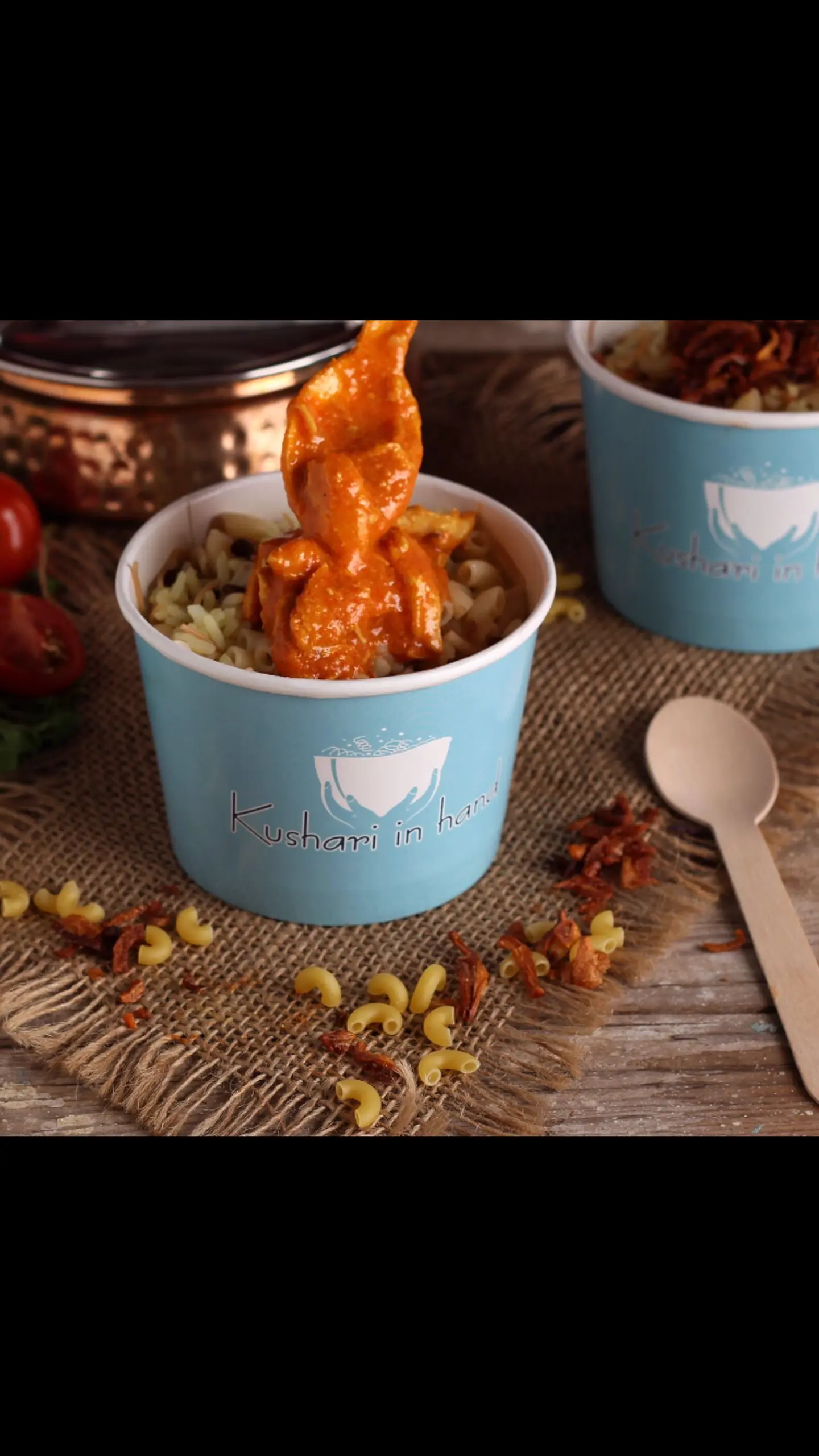 Masala Chicken Kushari  - Large