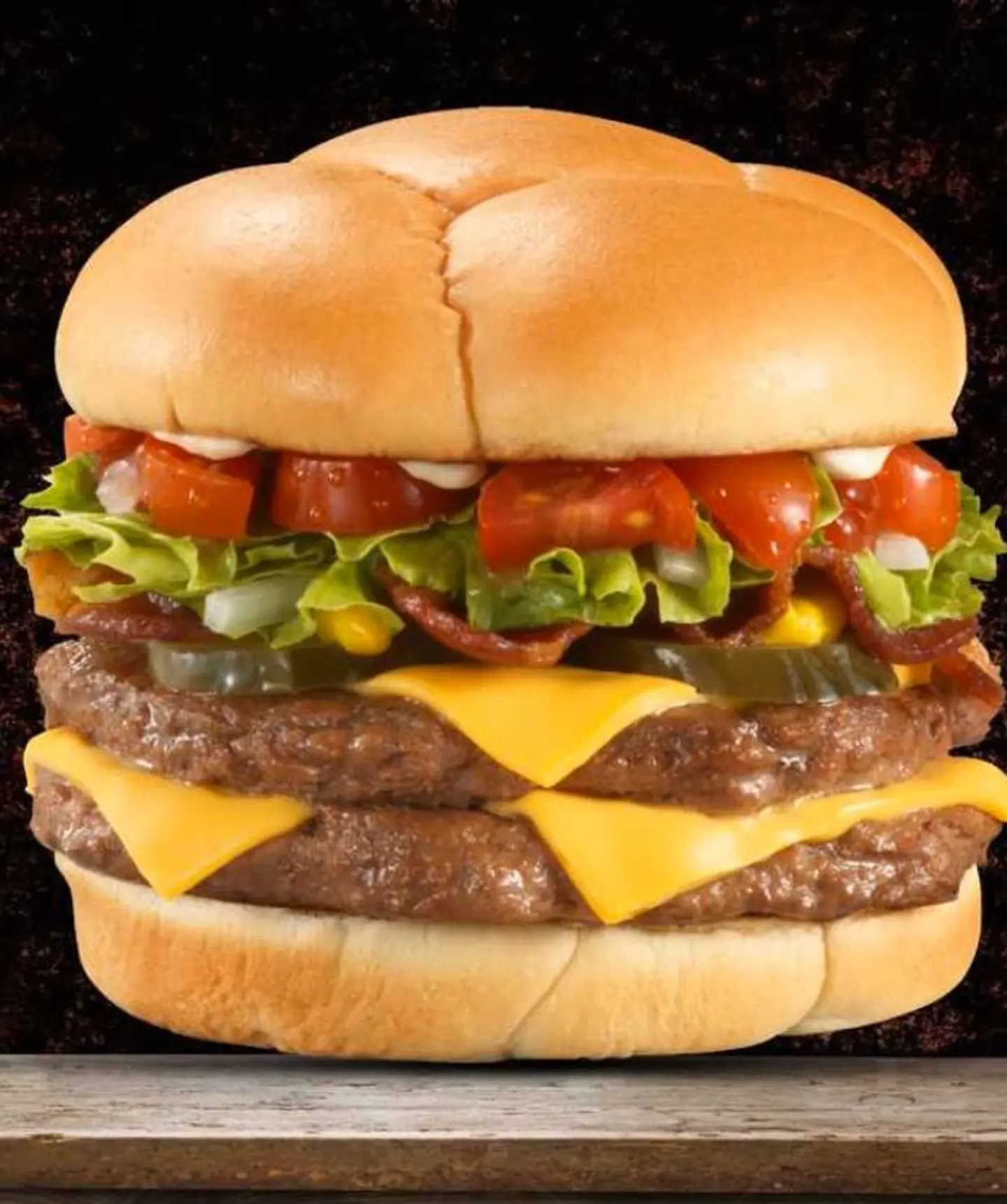 Double Beef Double Cheese Burger