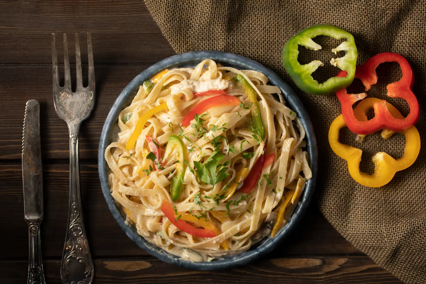 Chicken Fettuccini Alfredo