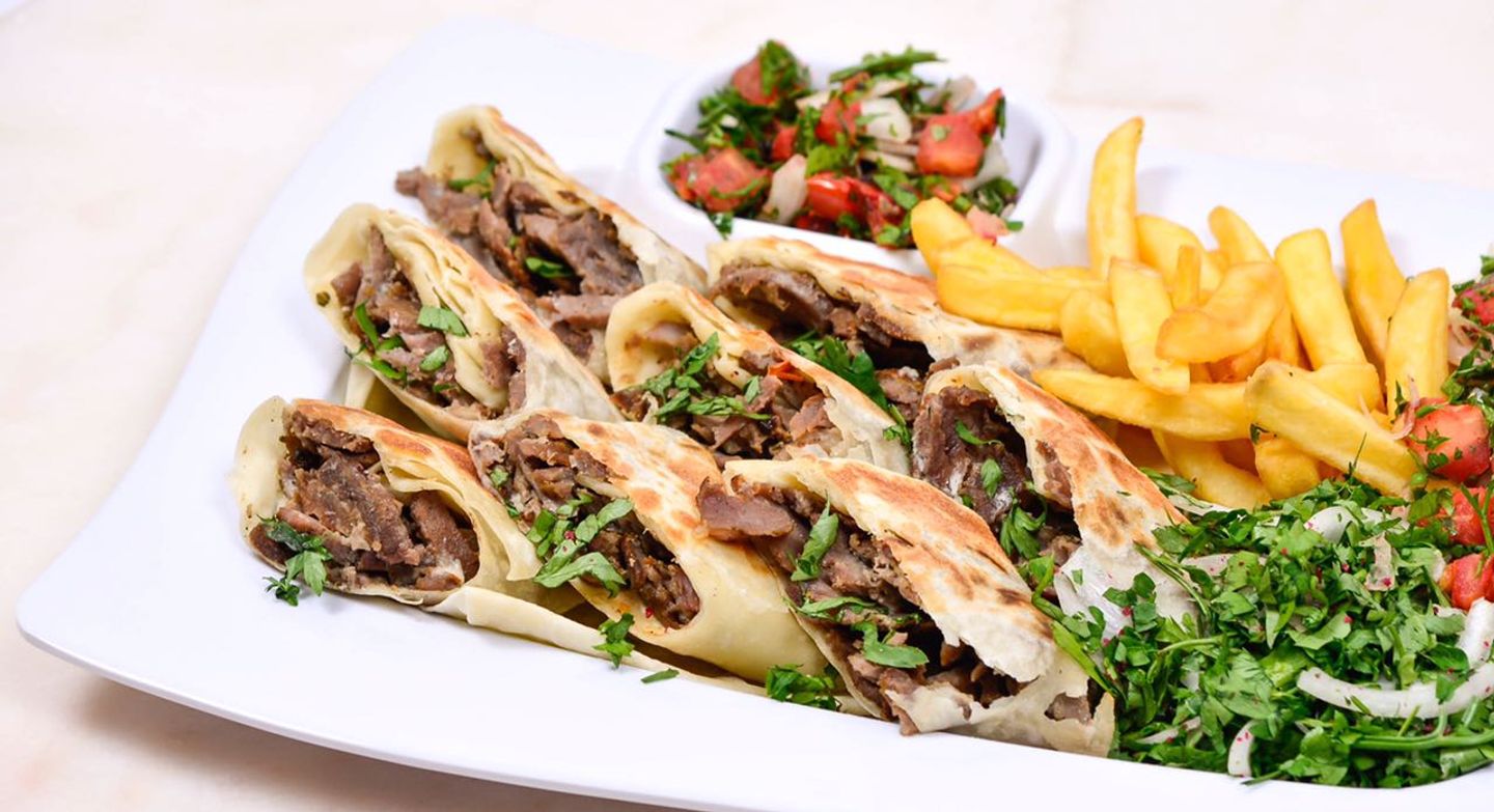 وجبة شاورما أرت صغير لحم