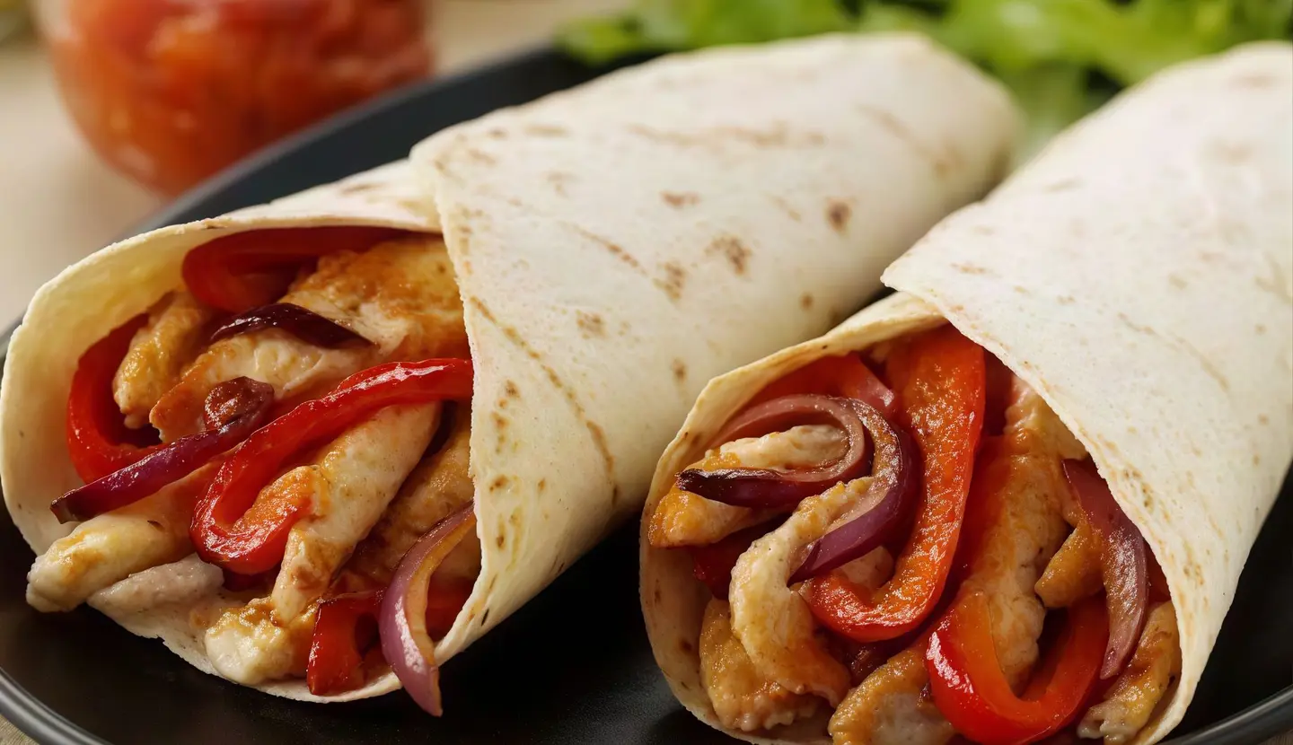 Shawerma With Cheese Sandwich