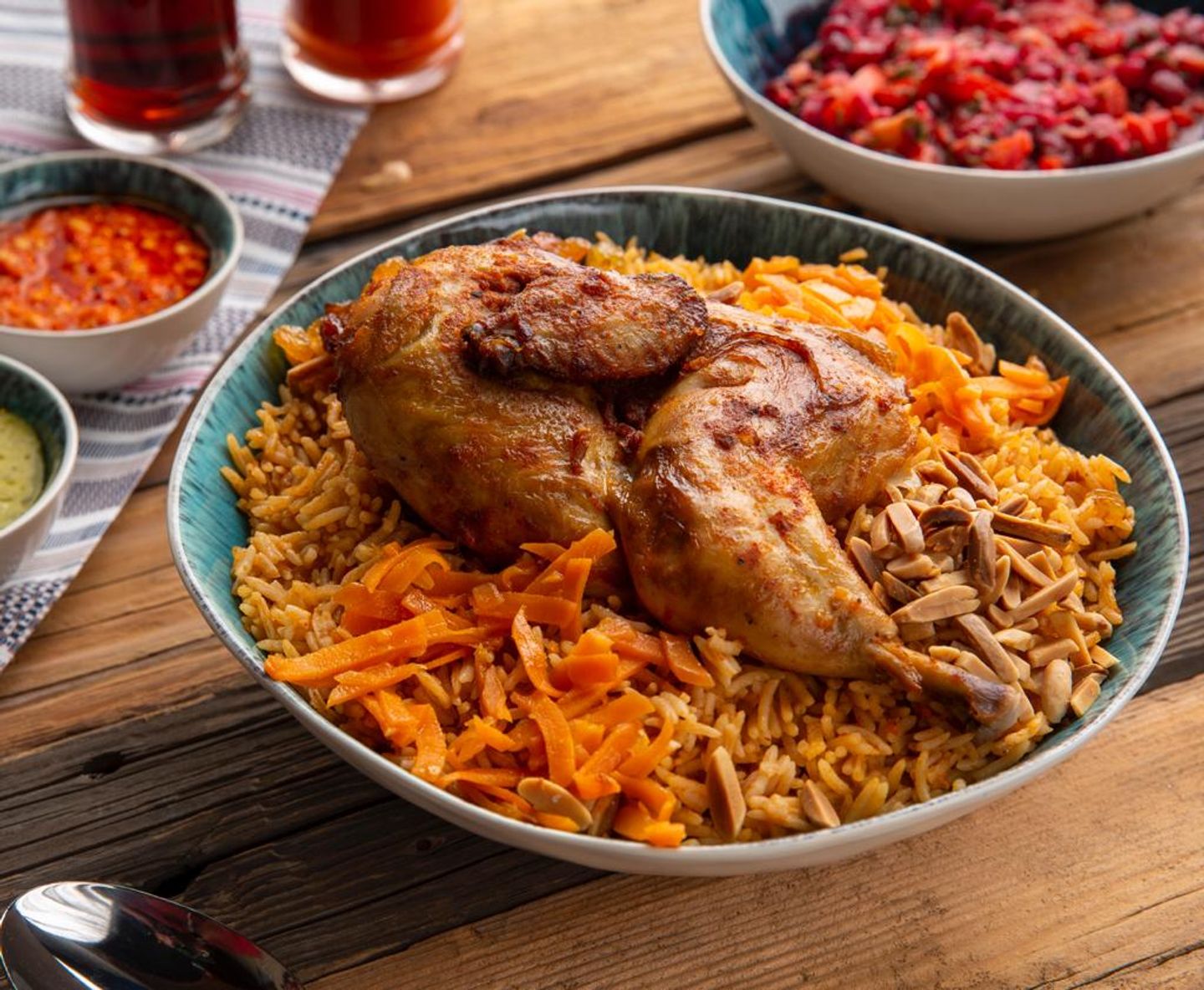 Half Chicken Bukhari