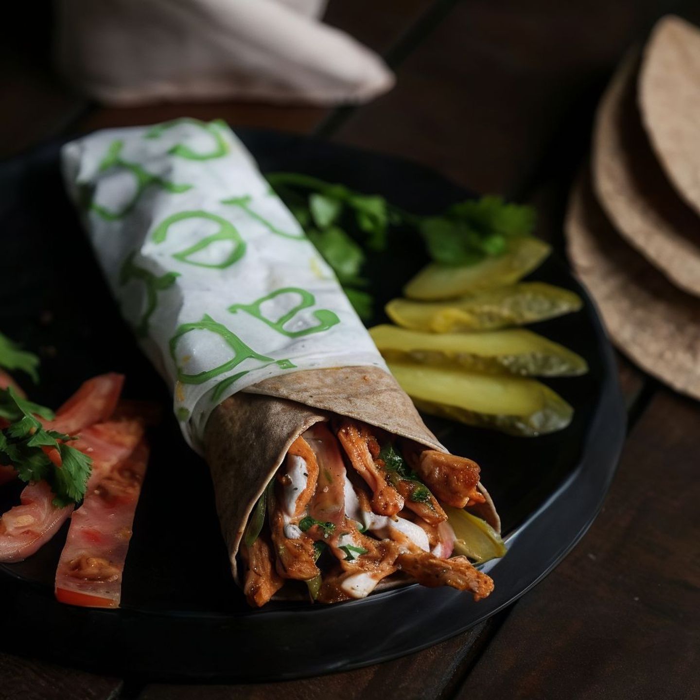 Chicken Shawerma Wrap