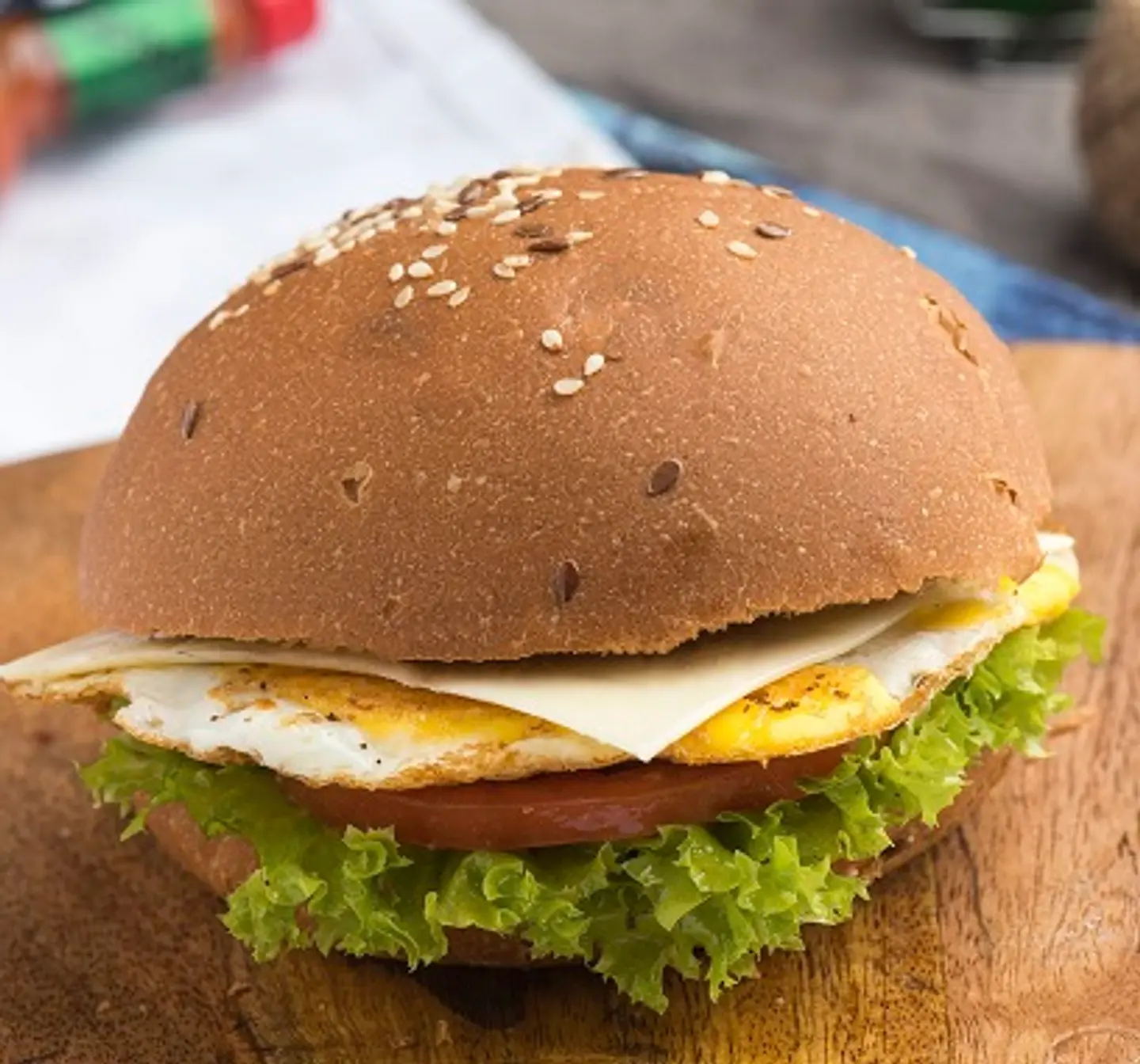 Eggs With Cheese Sandwich
