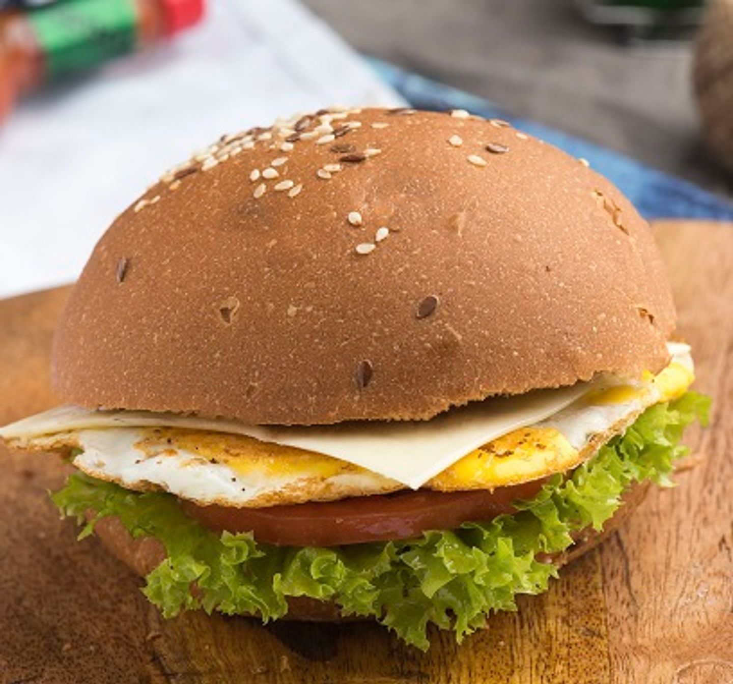 Eggs With Cheese Sandwich