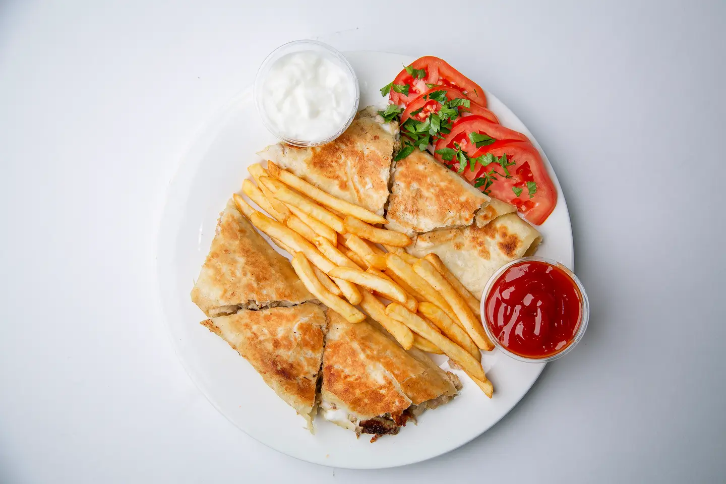 Italian Chicken Shawerma Sandwich