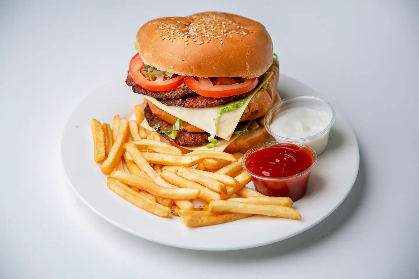 Yamal Al Sham Burger Sandwich