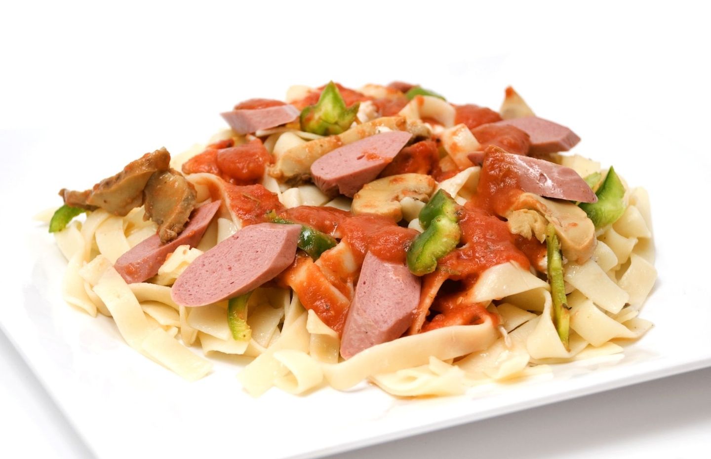 Sausage Pasta - Red Sauce