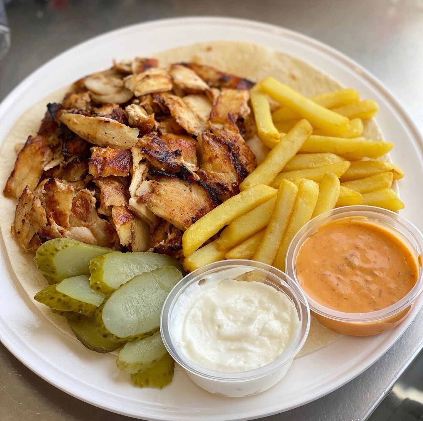 Chicken Shawarma Plate