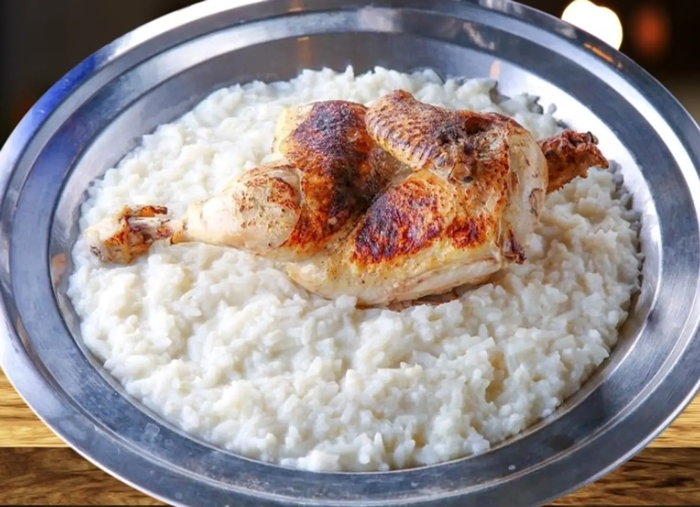 Whole Chicken Saleeq With Milk