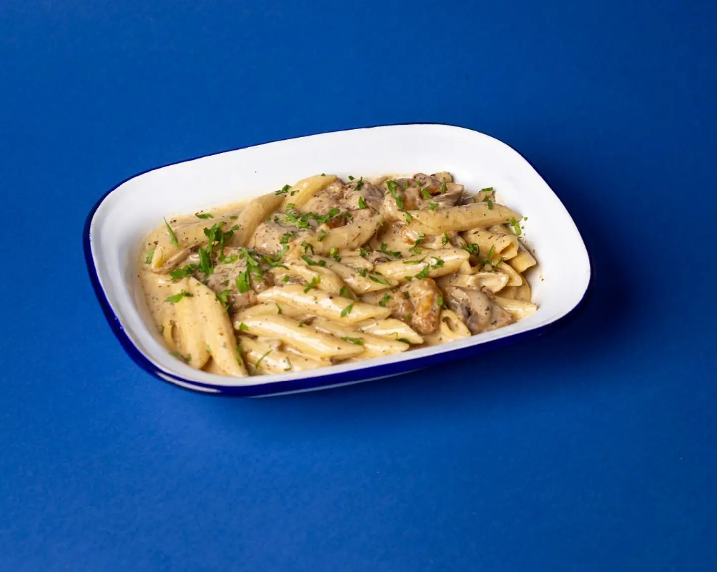 Shrimp Penne Alfredo Pasta