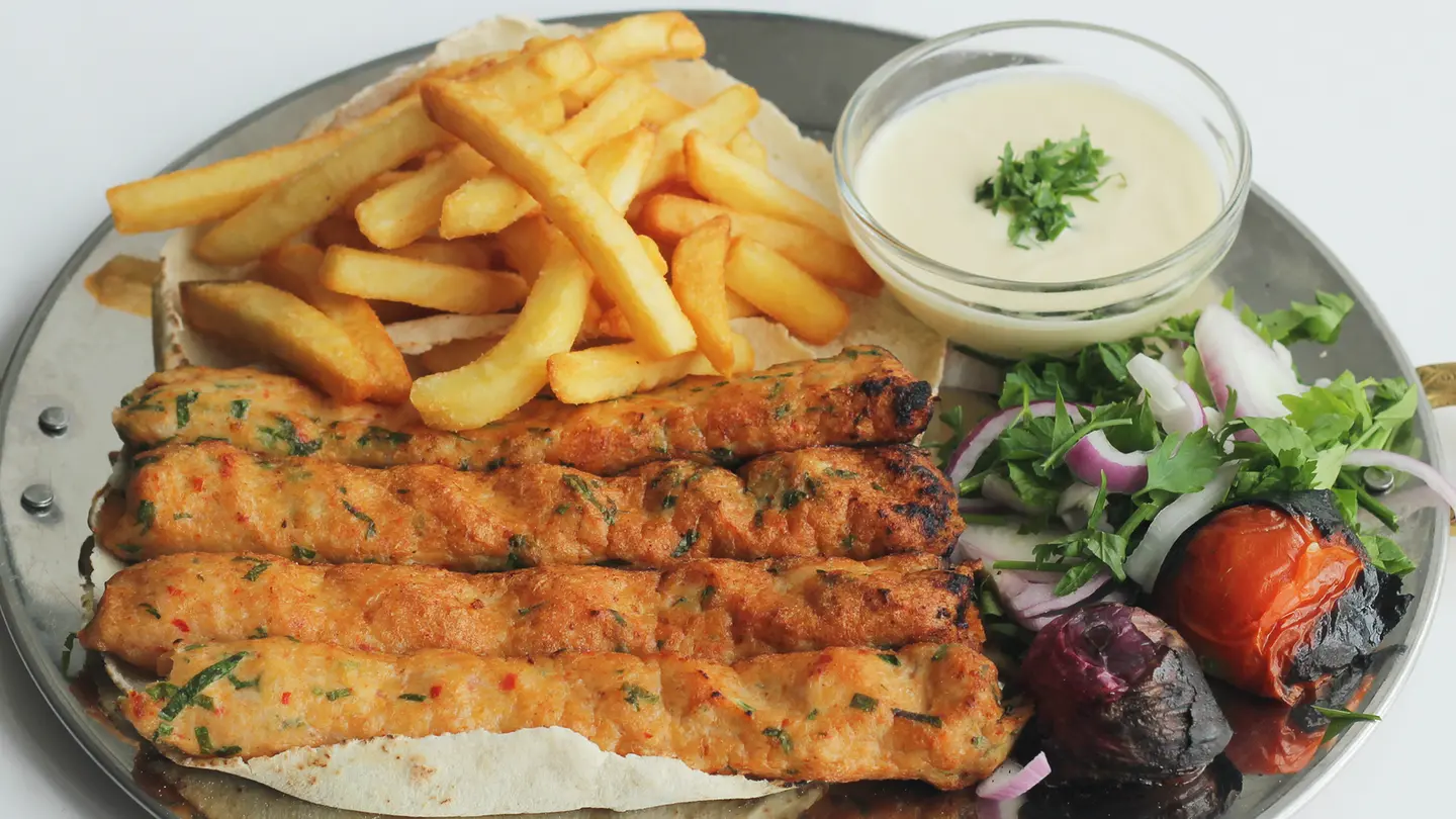 Chicken Kebab On Skewer