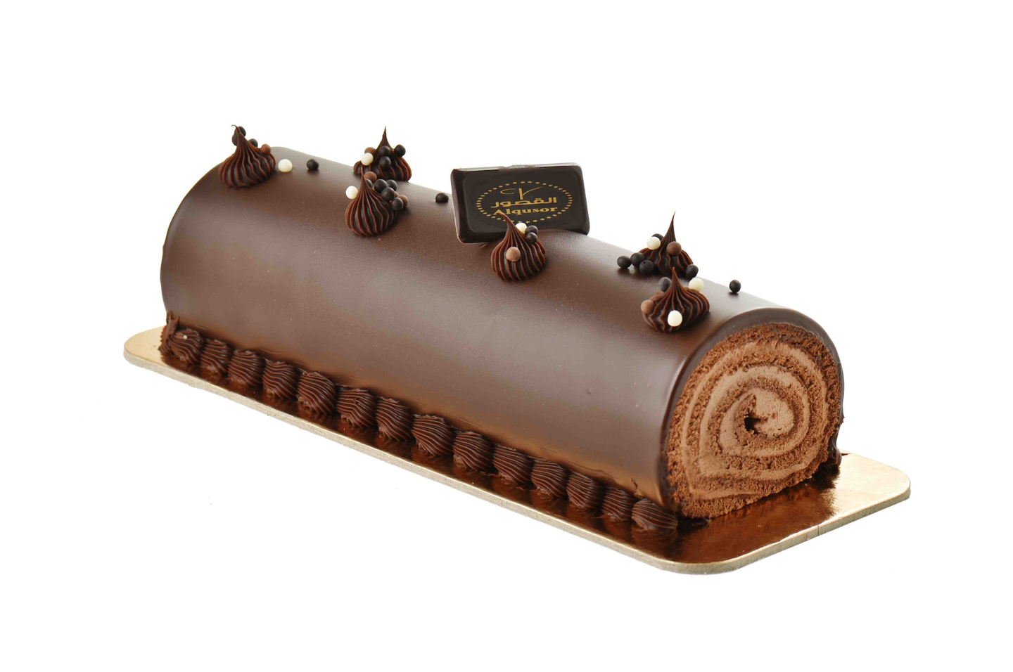 Large Chocolate Swiss Roll