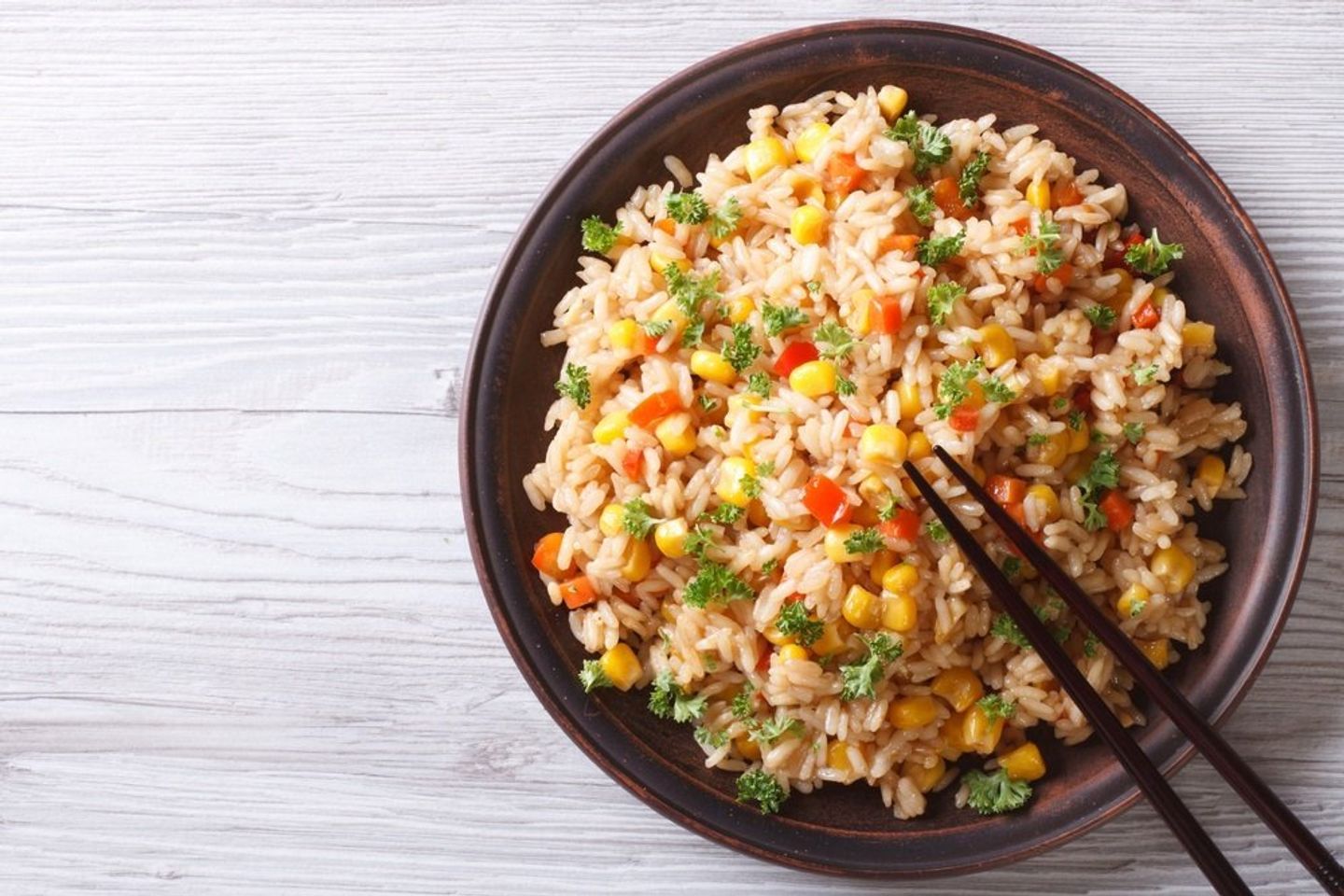 Sichuan Fried Rice With Eggs