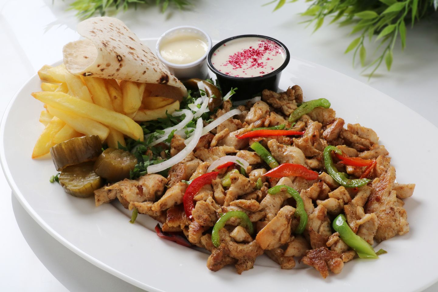 Chicken Shawerma Platter