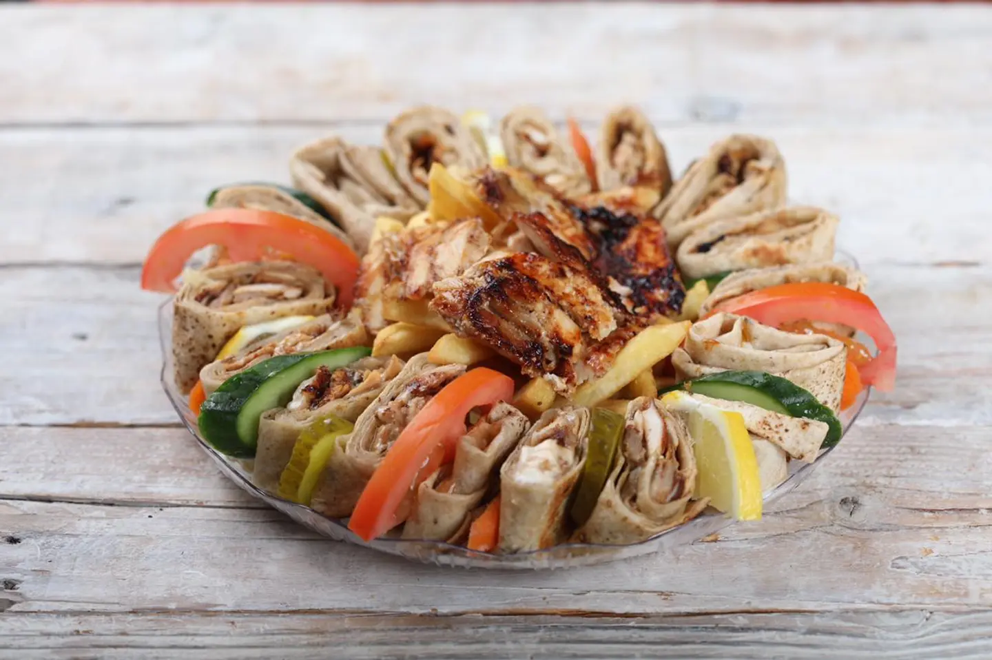 وجبة شاورما عربي دبل